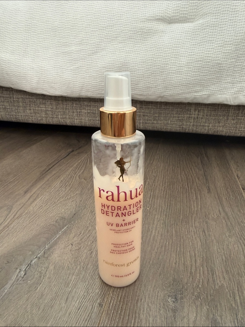 Hydration Detangler + UV Barrier Spray - White
